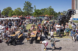 Neue Zeche Westerholt Sommerfest Besucher