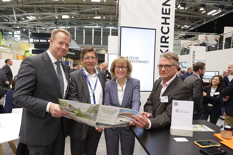 Neue Zeche Westerholt Messestand auf der Expo Real