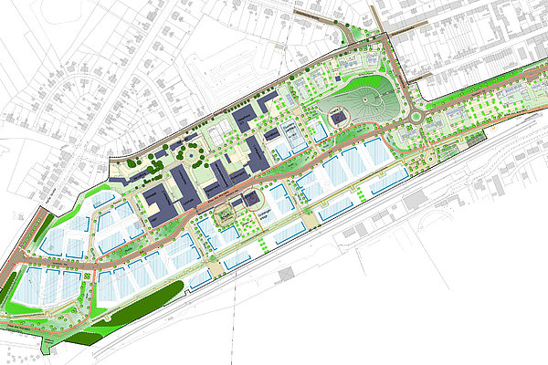 Masterplan der Neuen Zeche Westerholt