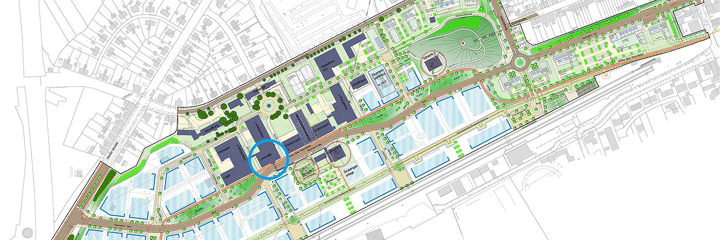 Lageplan der Bestandsimmobilie