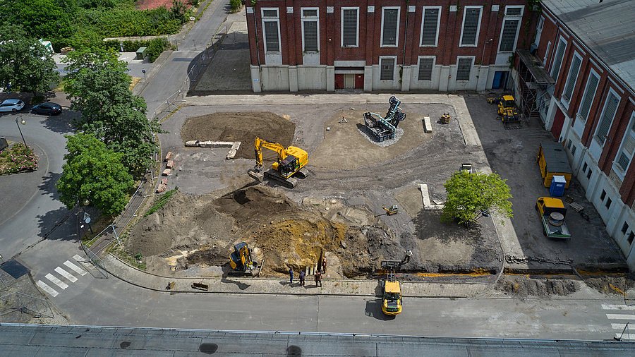 Neue Zeche Westerholt Kauenhof Umgestaltung 