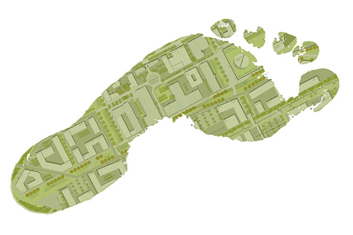 Grafik CO2 Fussabdruck