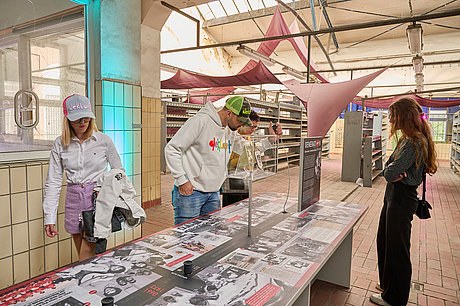 Neue Zeche Westerholt Extraschicht Infotisch