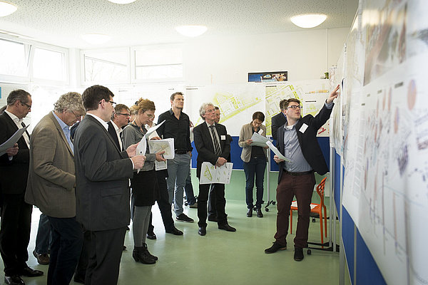 Neue Zeche Westerholt Masterplan Arena 2 Gruppengespräch