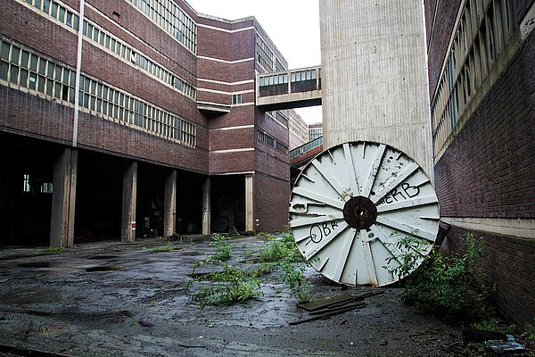 Neue Zeche Westerholt Fotografie Außengelände von Federmann & Kampczyk Design