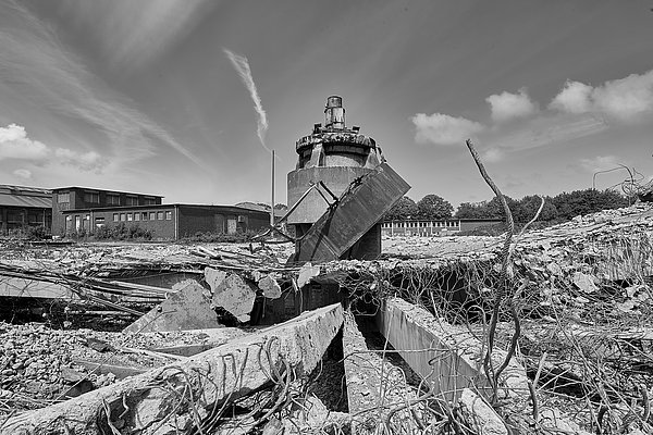 Rückbau auf dem Zechengelände