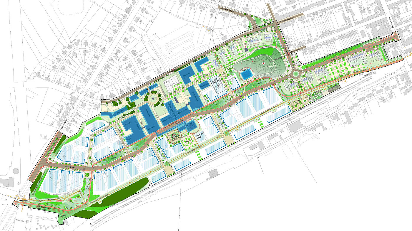 Masterplan der Neuen Zeche Westerholt