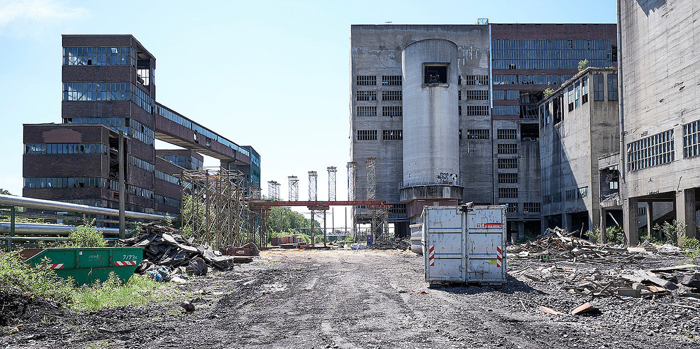 Rückbau der Zechenanlagen