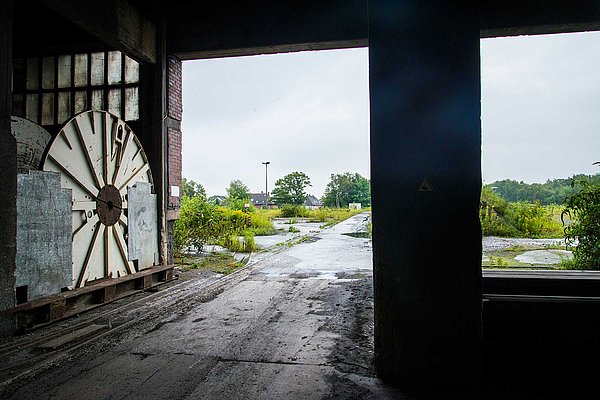 Neue Zeche Westerholt Fotografie Außengelände von Federmann & Kampczyk Design