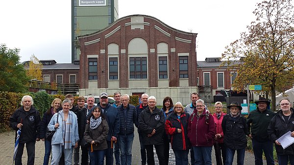 Neue Zeche Westerholt Gruppenfoto Führung 