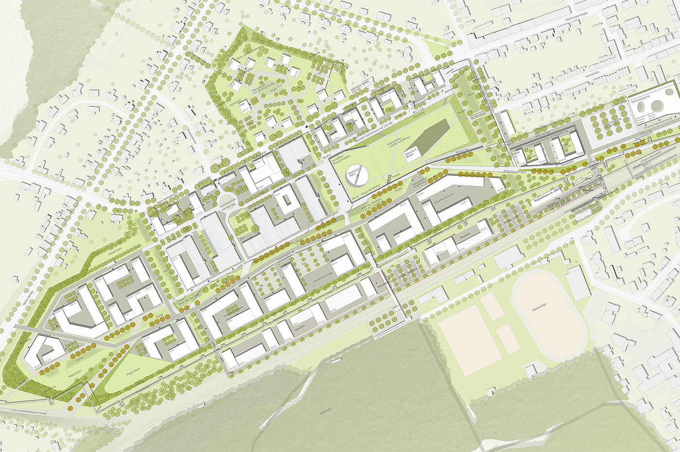 Masterplan Neue Zeche Westerholt