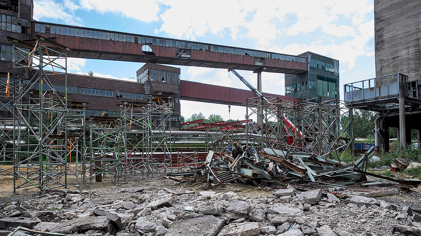 Rückbau der Zechenanlagen